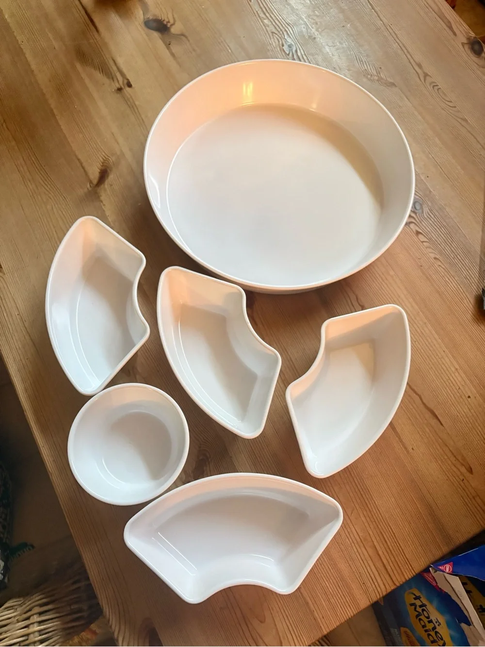 5 compartment party platter